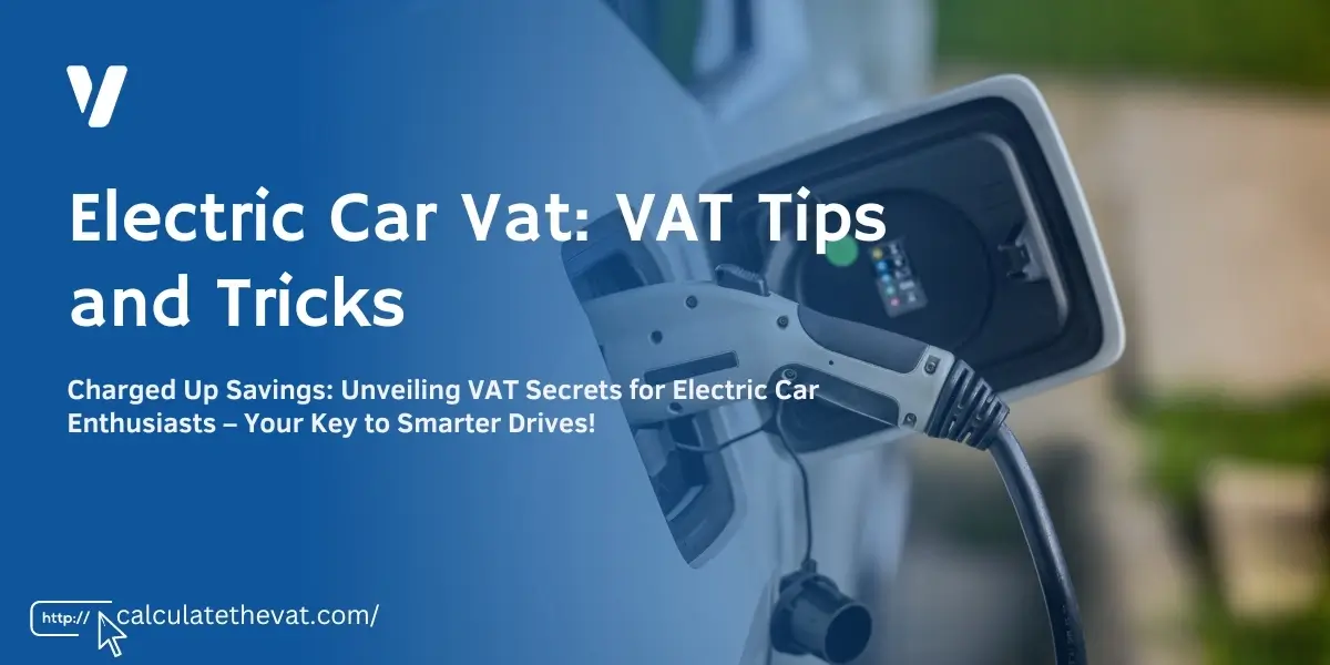 electric cars vat