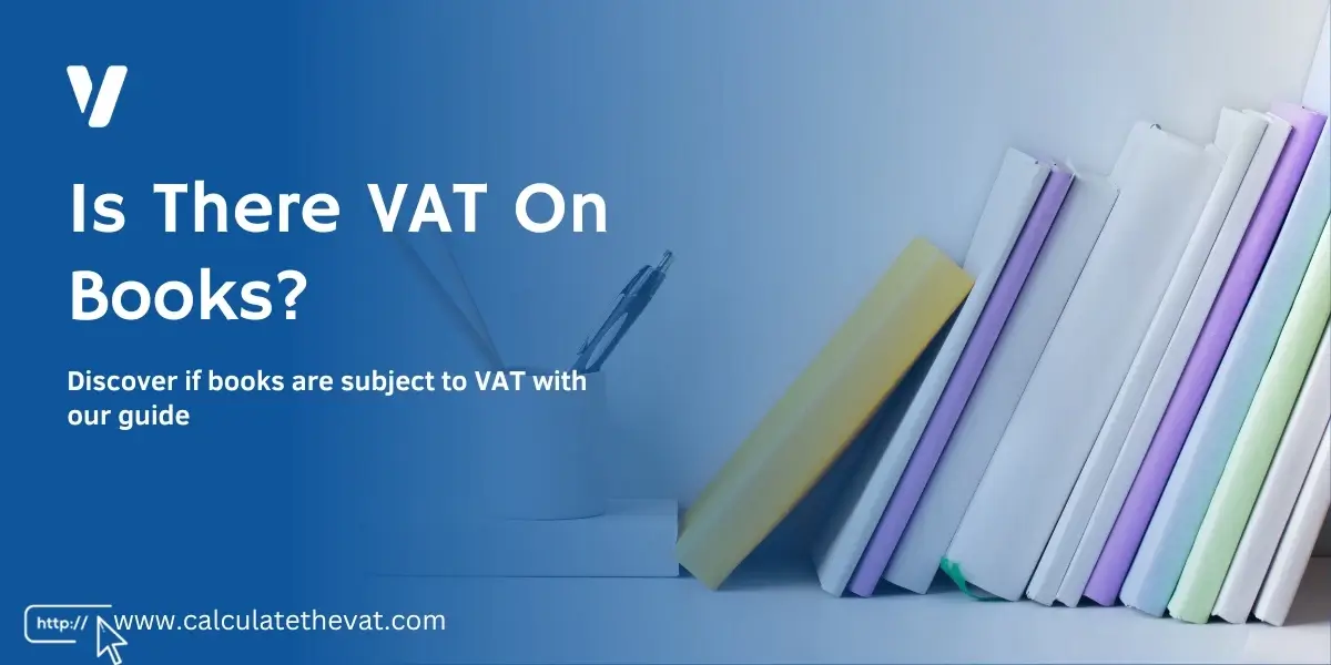 is there vat on books