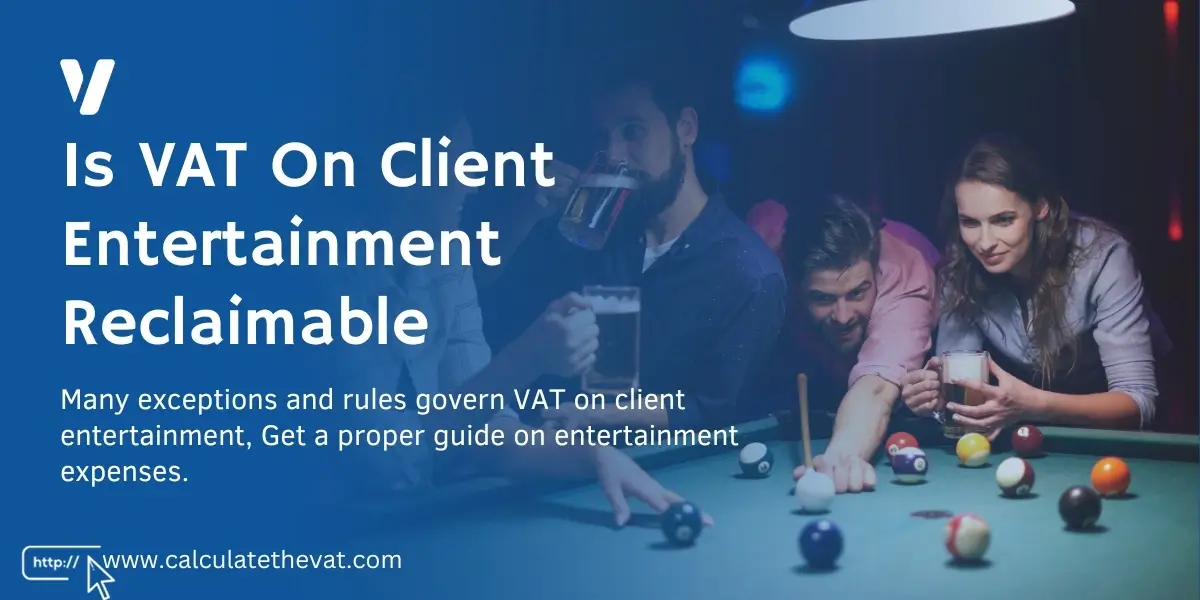 vat on client entertainment