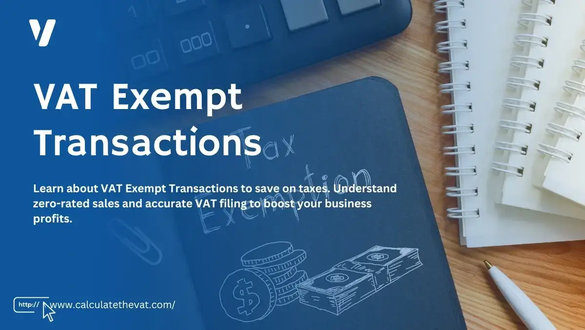 vat exempt transactions