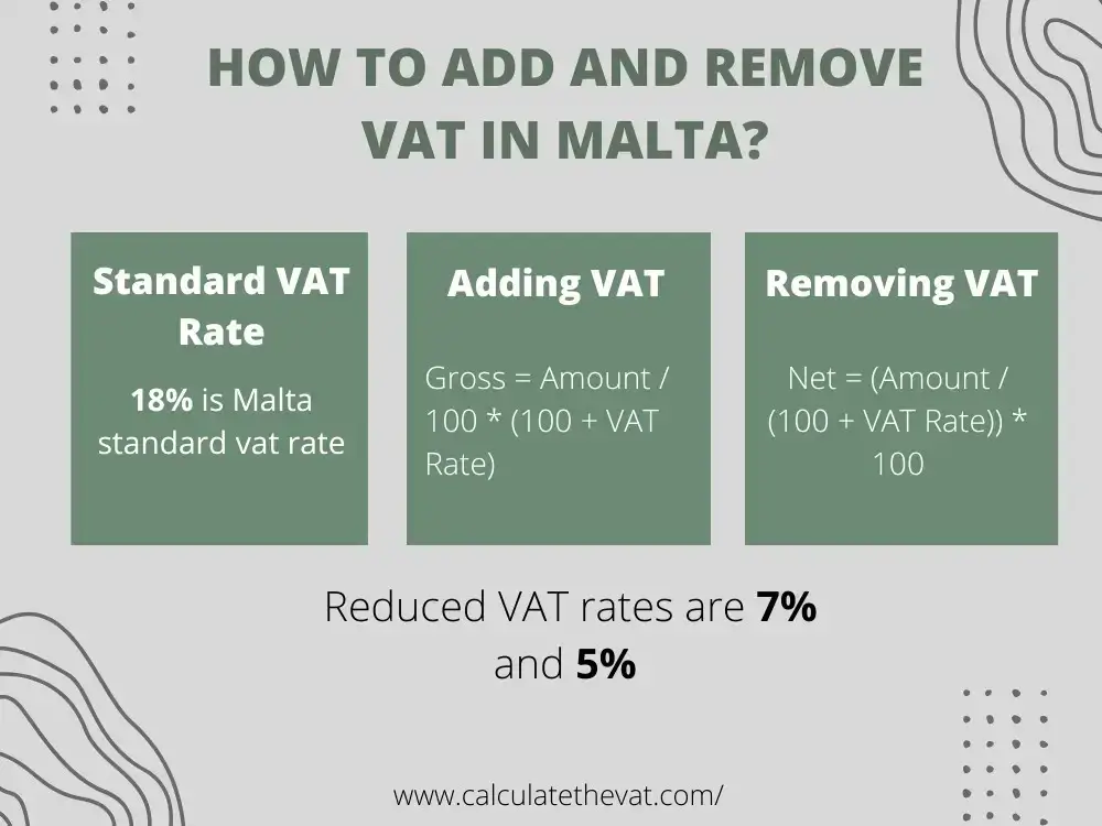 vat rate in malta